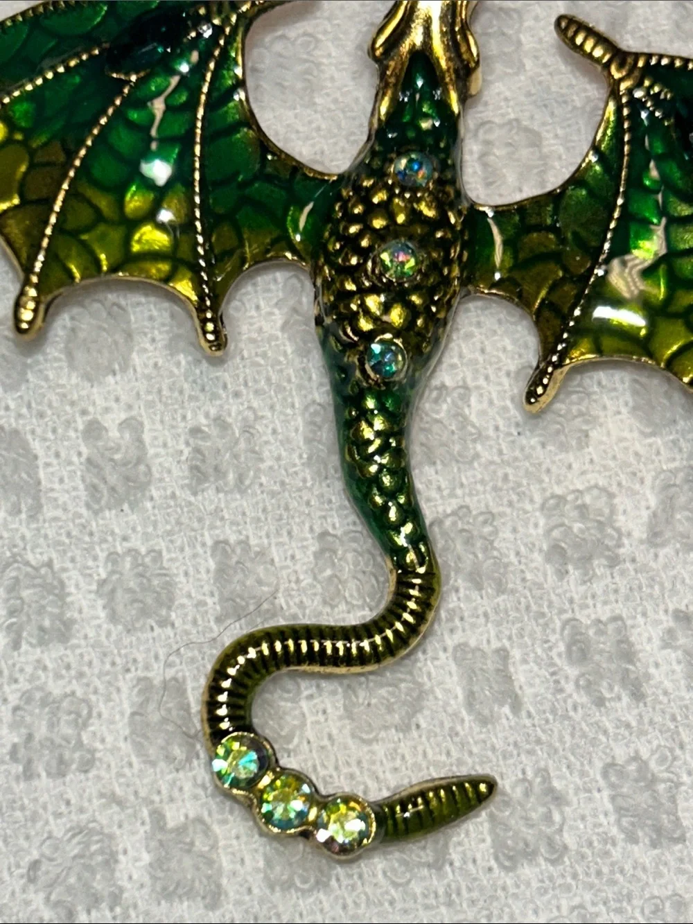 Fabulous Dragon 🐉 Brooch